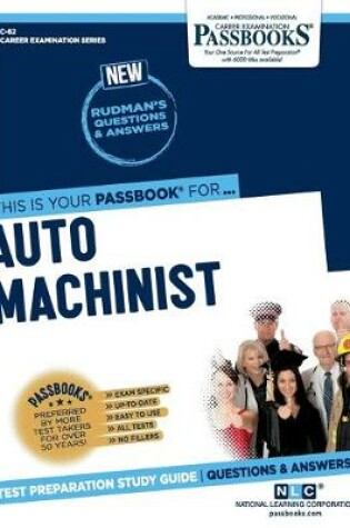 Cover of Auto Machinist (C-62)