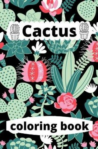 Cover of Cactus coloring book