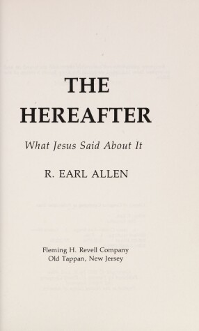 Book cover for The Hereafter