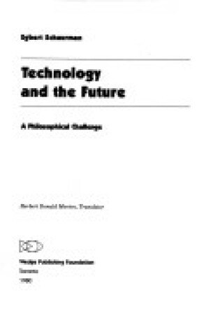 Cover of Technology and the Future