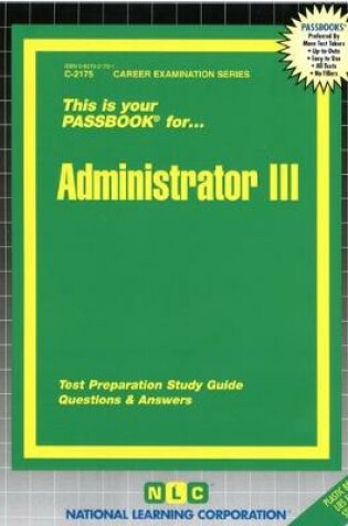 Cover of Administrator III