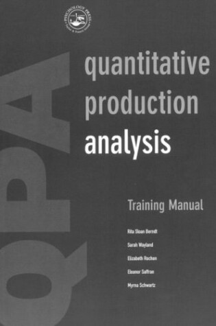 Cover of Quantitative Production Analysis