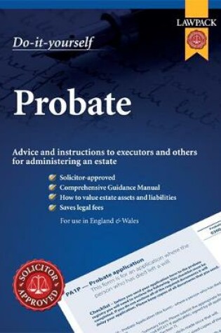 Cover of Do-it-yourself Probate Kit