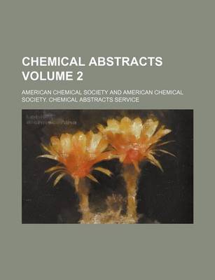 Book cover for Chemical Abstracts Volume 2