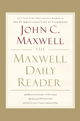 Book cover for The Maxwell Daily Reader