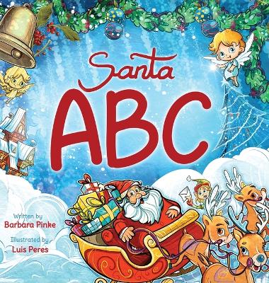 Book cover for Santa ABC - A Christmas Alphabet Book for Children