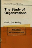 Book cover for Study of Organizations