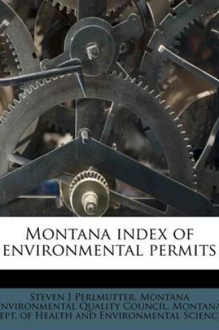 Cover of Montana Index of Environmental Permits