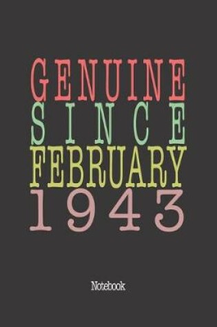 Cover of Genuine Since February 1943