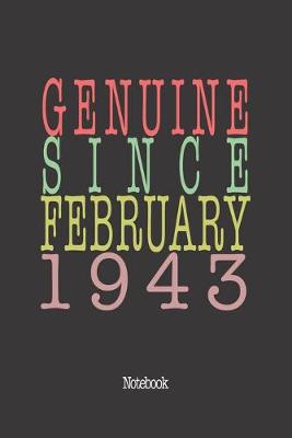 Book cover for Genuine Since February 1943