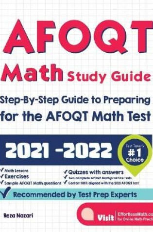Cover of AFOQT Math Study Guide