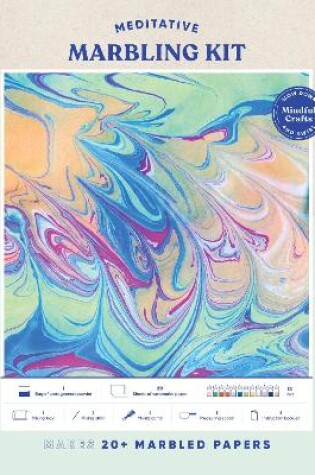 Cover of Mindful Crafts: Meditative Marbling Kit