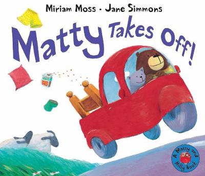 Book cover for Matty Takes Off!