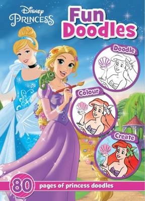 Book cover for Disney Princess Fun Doodles