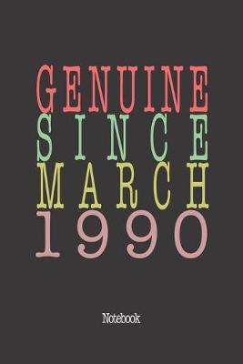 Book cover for Genuine Since March 1990