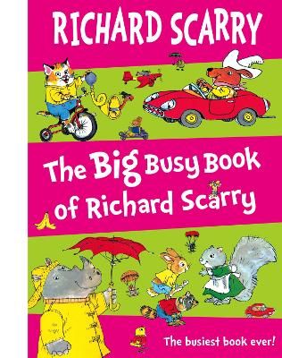 Book cover for The Big Busy Book of Richard Scarry