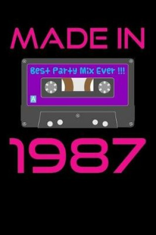 Cover of Made in 1987 Best Party Mix Ever!!!