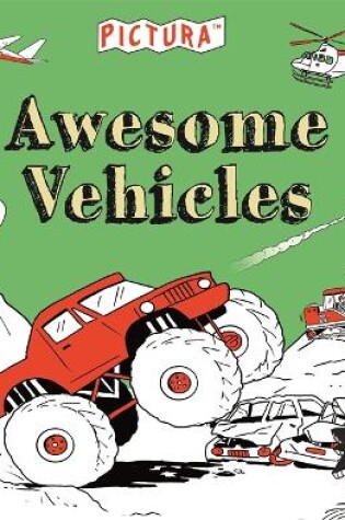 Cover of Pictura Puzzles Awesome Vehicles