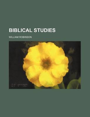 Book cover for Biblical Studies