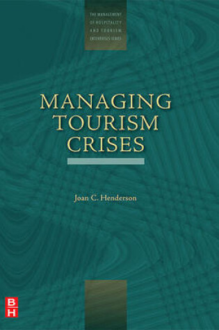 Cover of Tourism Crises