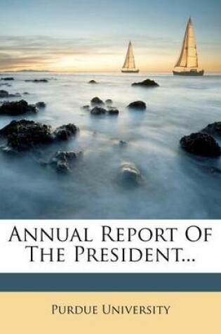 Cover of Annual Report of the President...