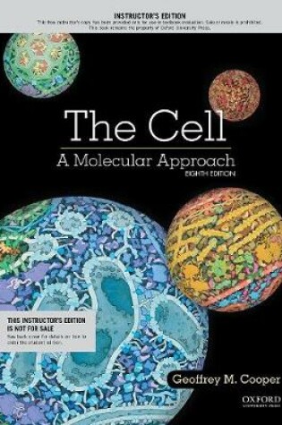 Cover of The Cell 8th Edition