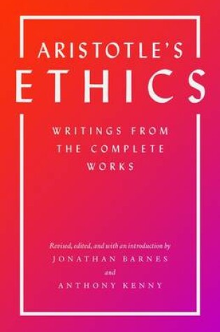 Cover of Aristotle's Ethics