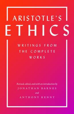 Book cover for Aristotle's Ethics