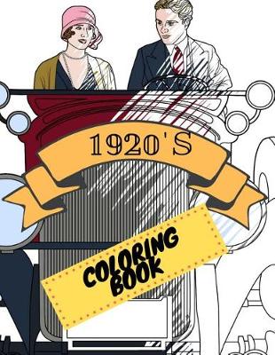 Cover of 1920s Coloring Book