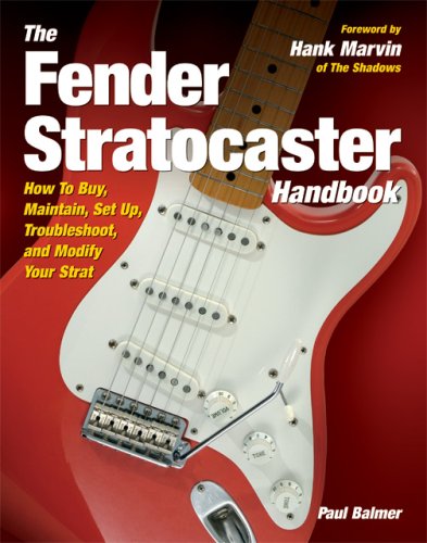 Book cover for The Fender Stratocaster Handbook