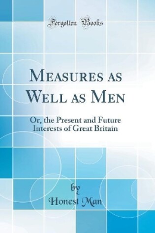 Cover of Measures as Well as Men