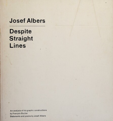Book cover for Despite Straight Lines