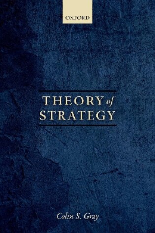 Cover of Theory of Strategy