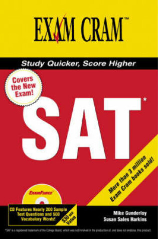 Cover of The New SAT Exam Cram 2 with Cd-Rom