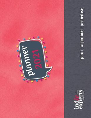 Book cover for Pop Planner 2021 Red Cover