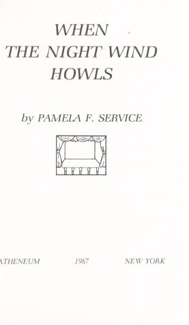 Book cover for When the Night Wind Howls