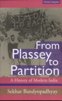 Book cover for From Plassey to Partition