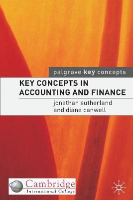 Cover of Key Concepts in Accounting and Finance