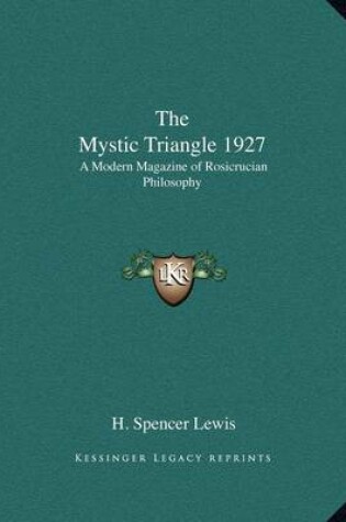 Cover of The Mystic Triangle 1927