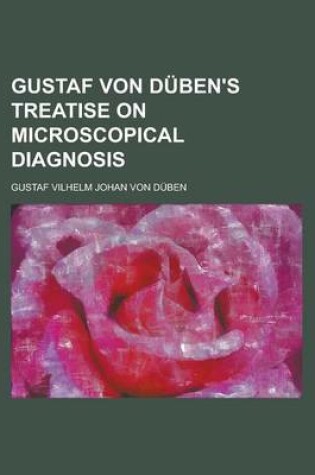 Cover of Gustaf Von Duben's Treatise on Microscopical Diagnosis