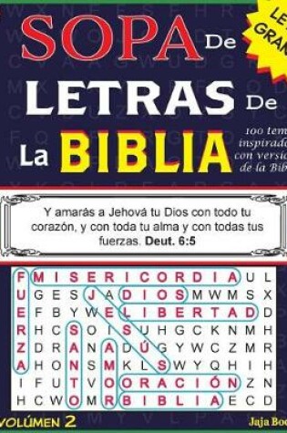 Cover of SOPA de LETRAS de la BIBLIA, Volúmen 2