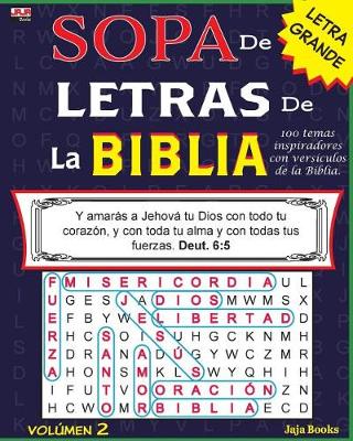 Book cover for SOPA de LETRAS de la BIBLIA, Volúmen 2