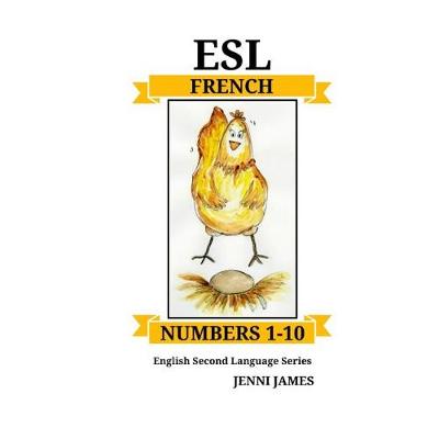 Book cover for ESL Numbers 1-10 - French