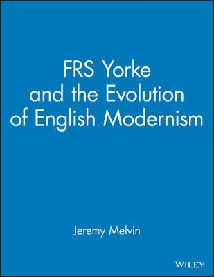 Book cover for FRS Yorke