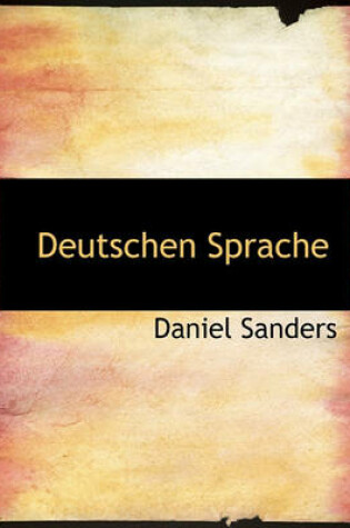 Cover of Deutschen Sprache