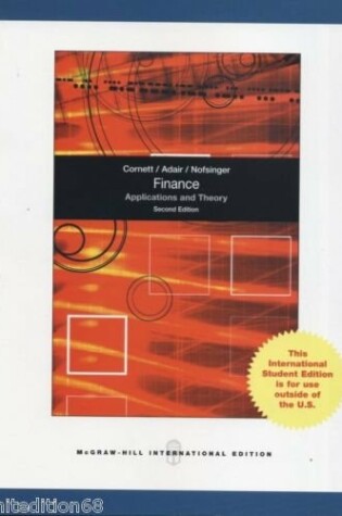 Cover of Finance Applications & Theory