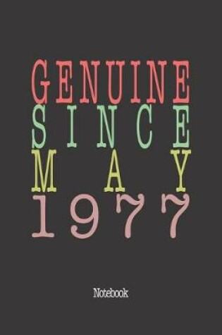 Cover of Genuine Since May 1977