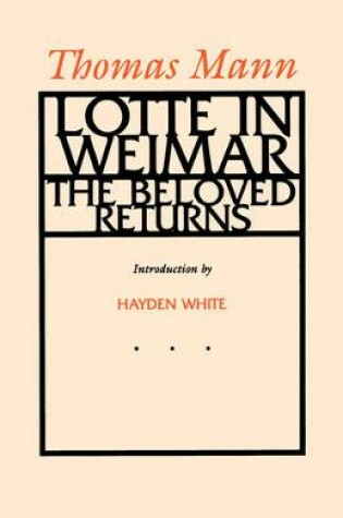 Cover of Lotte in Weimar