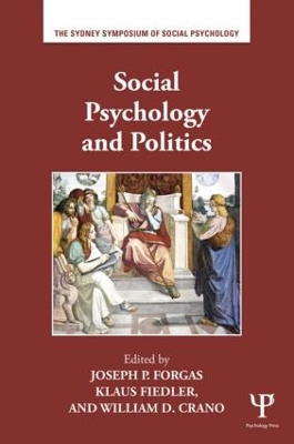 Book cover for Social Psychology and Politics