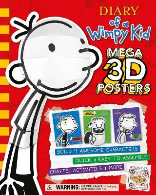 Book cover for Diary of a Wimpy Kid: Pop Heads 3D Crafts